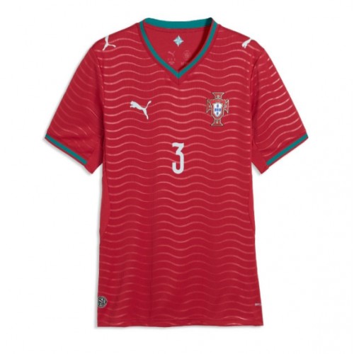 Portugal Ruben Dias #3 Hemmatröja Dam VM 2026 Kortärmad